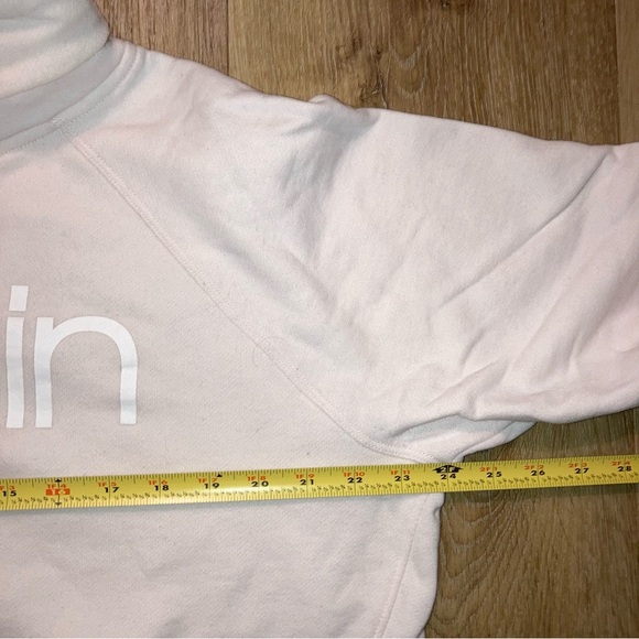 Calvin Klein Performance Womens Logo Pink Sweater Size Large | Casual Preppy - Picture 6 of 11